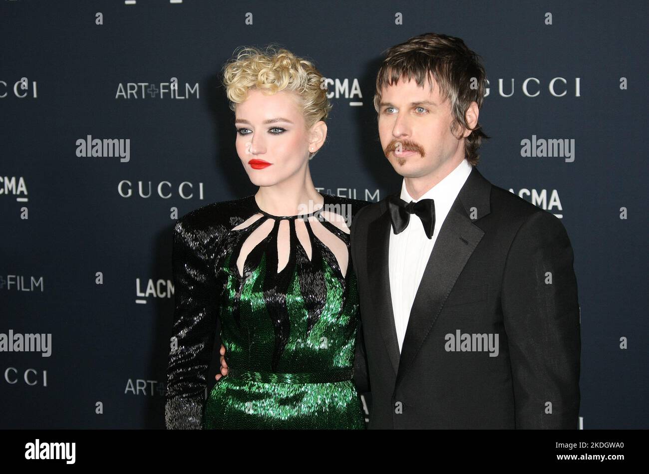 Julia Garner, Mark Foster attend the 2022 LACMA ART+FILM GALA Presented