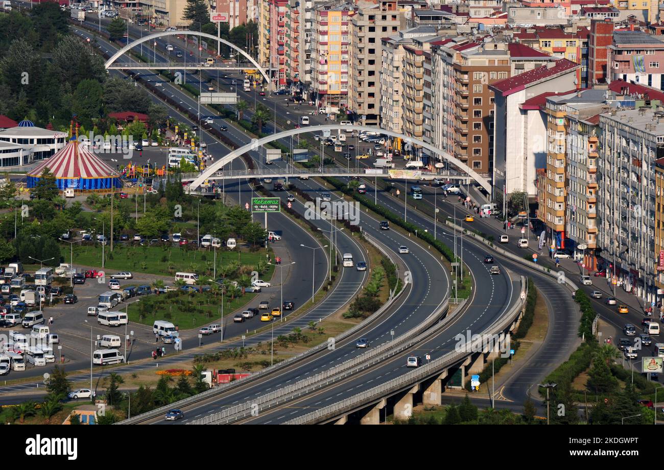 Rize is a nature city located in the northeast of Turkey. It is also a  tourist area Stock Photo - Alamy