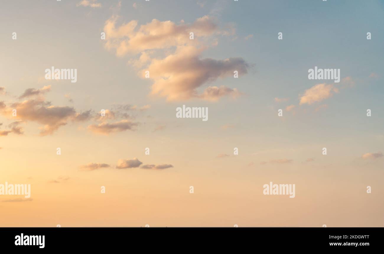 Blue sky background morning hi-res stock photography and images - Alamy