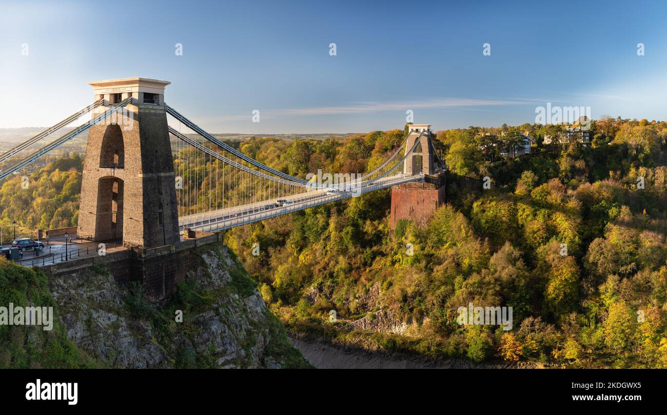 Clifton suspension bridge in autumn hi-res stock photography and images ...
