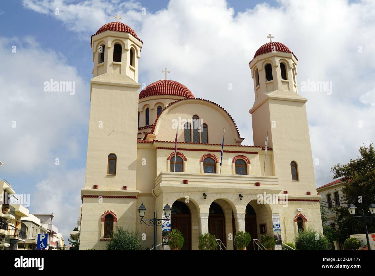 Church Of Four Martyrs, Rethymno, Crete, Greece, Europe Stock Photo - Alamy