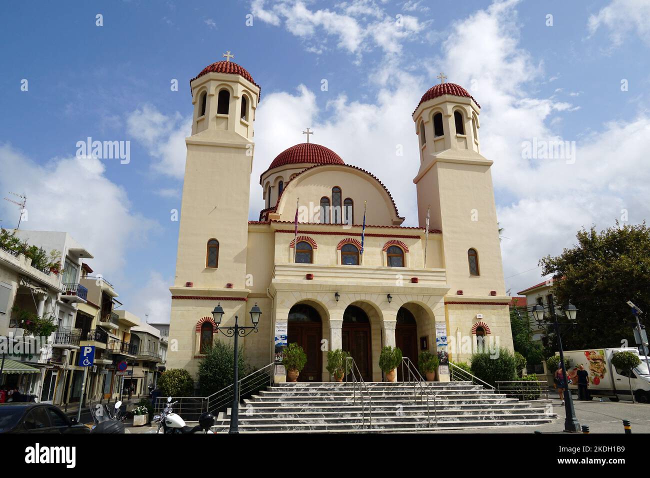 Church Of Four Martyrs, Rethymno, Crete, Greece, Europe Stock Photo - Alamy