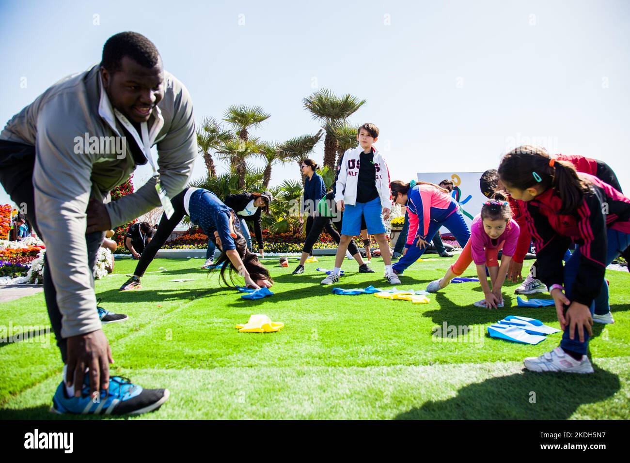 Doha ,QatarFebruary 14, 2016 Cultural diversity festival in Katara