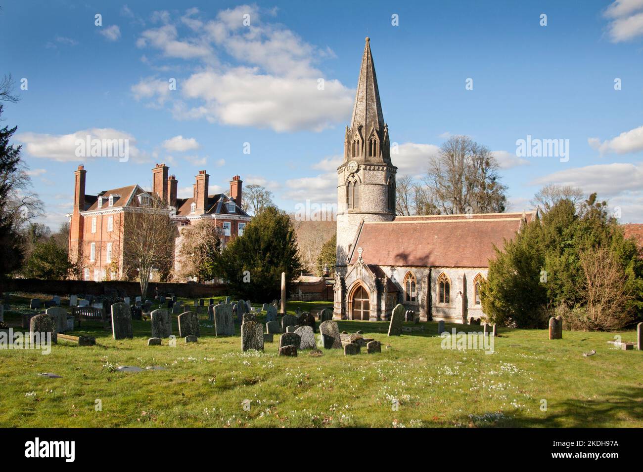 Church of St Gregory, Welford Park estate, Newbury, Berkshire, England