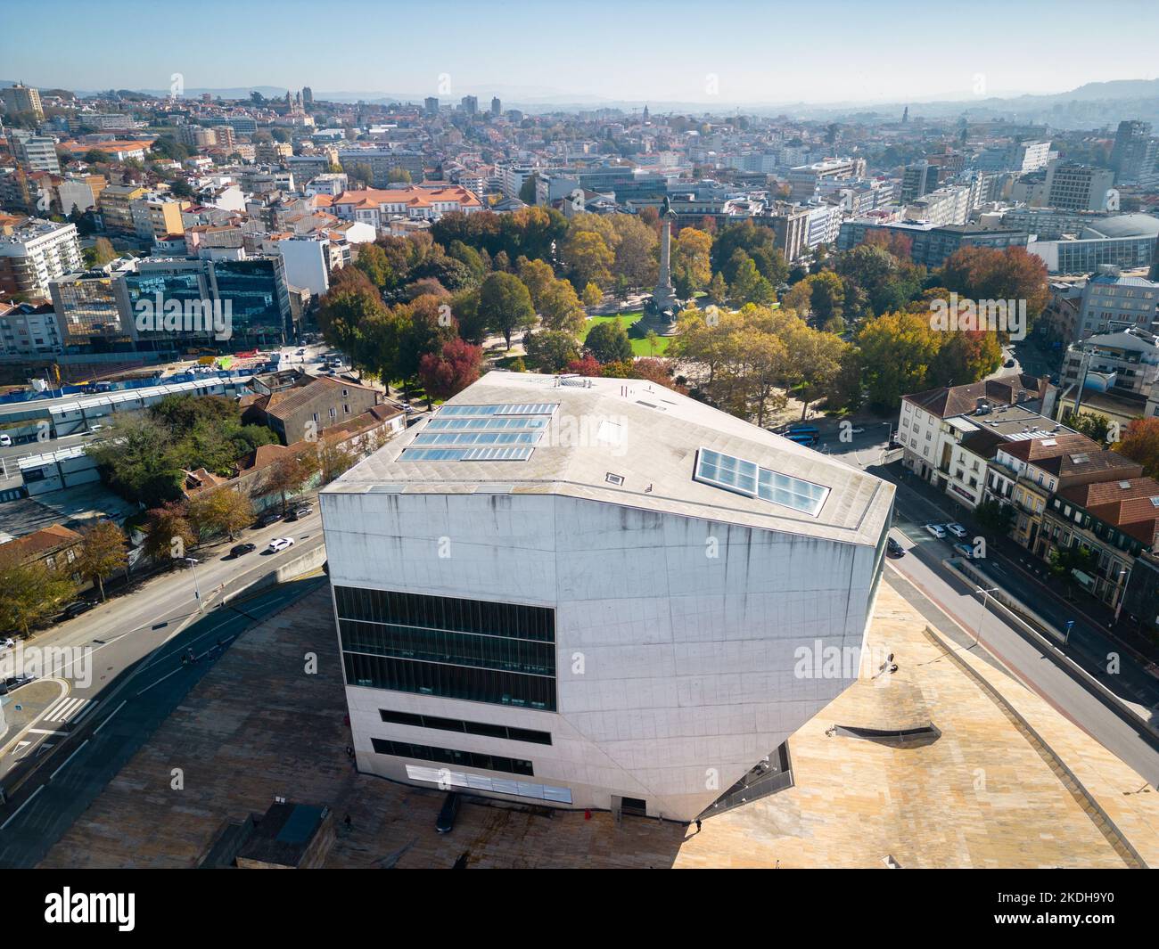 House of Music Theater in Porto, Portugal Stock Photo