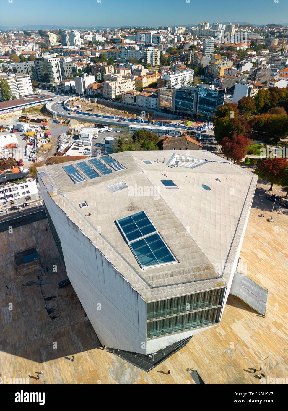 House of Music Theater in Porto, Portugal Stock Photo