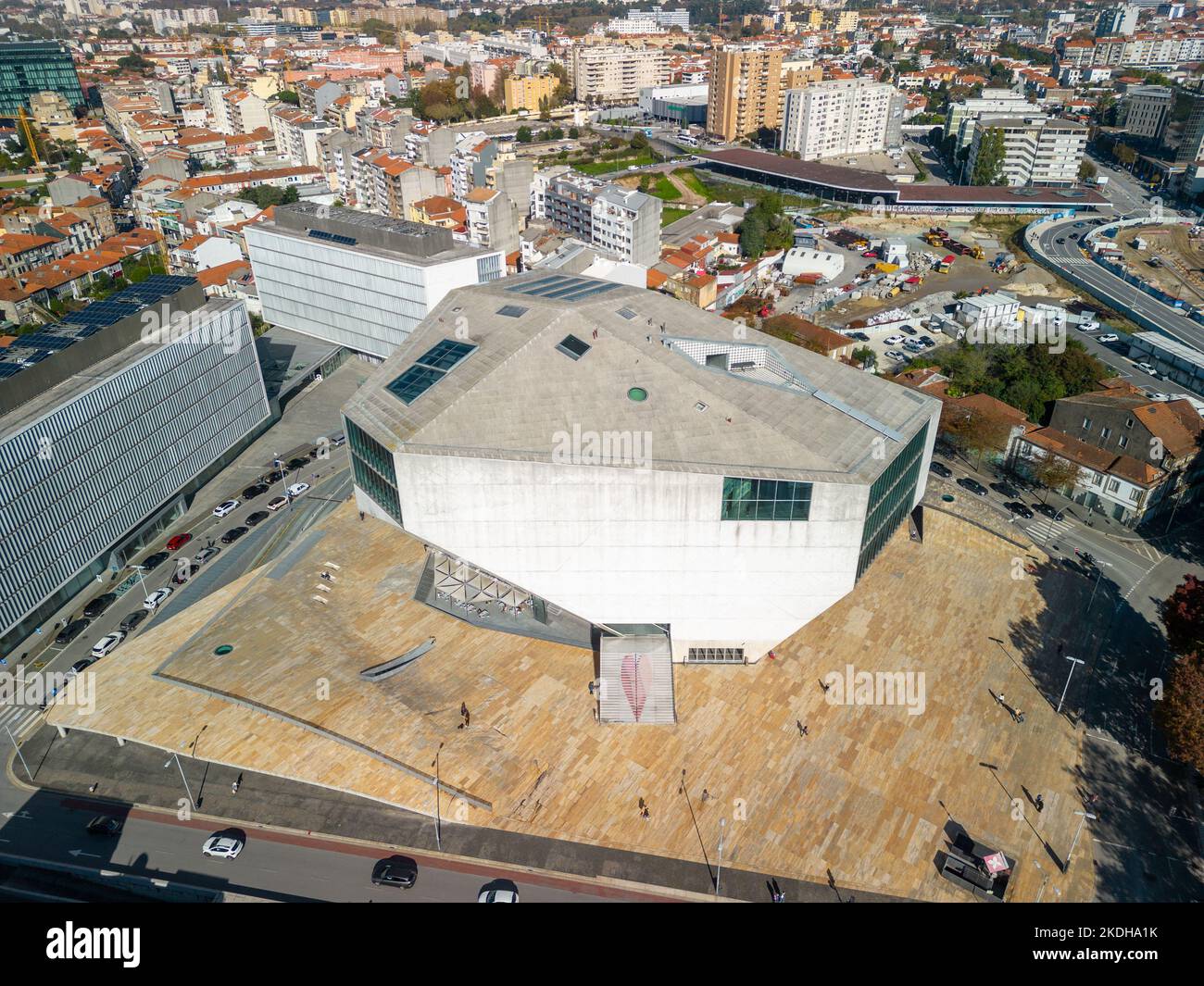 House of Music Theater in Porto, Portugal Stock Photo