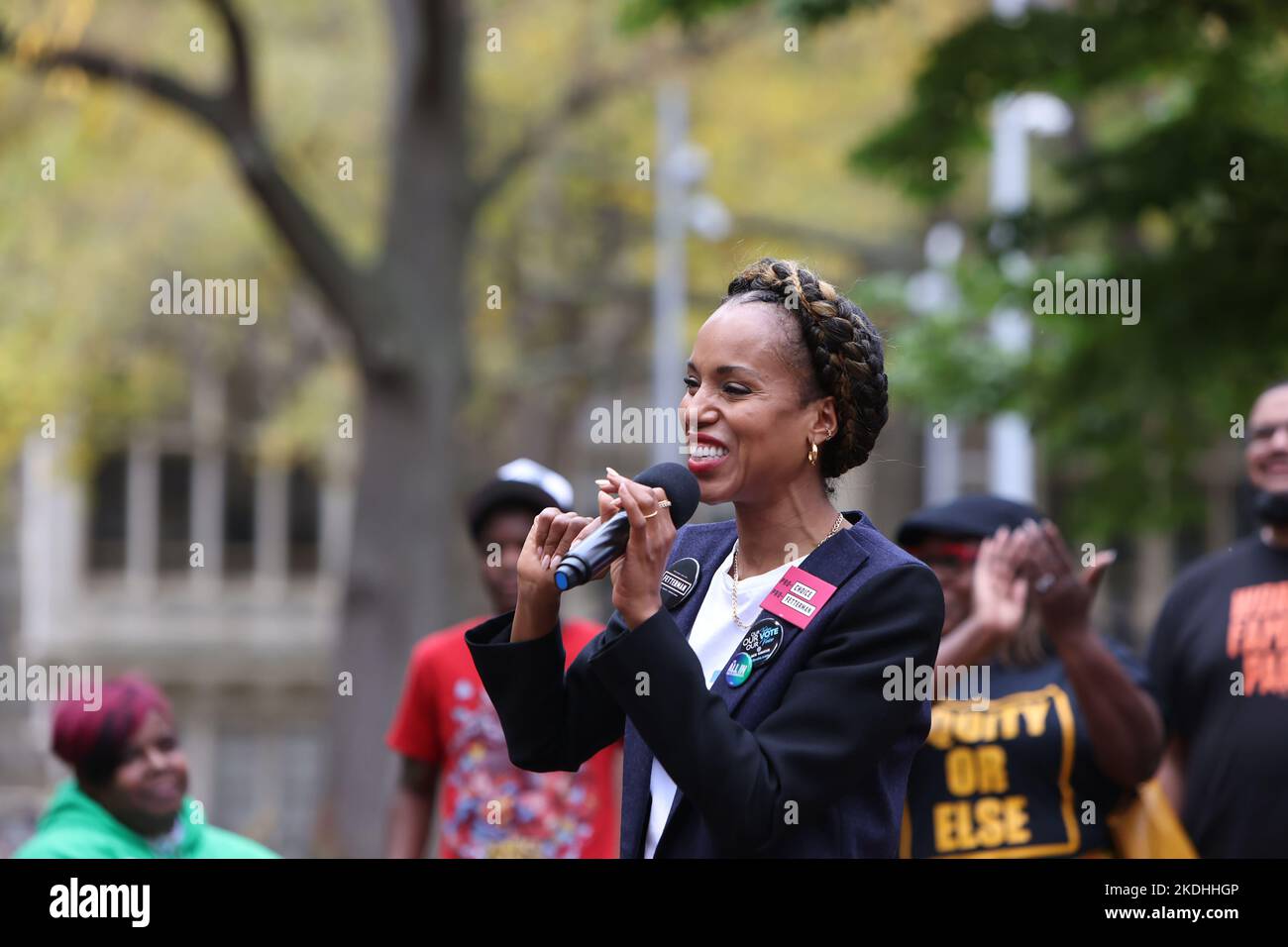 Get Out And Vote Rally At Temple University’s Campus -PICTURED: Jabari ...