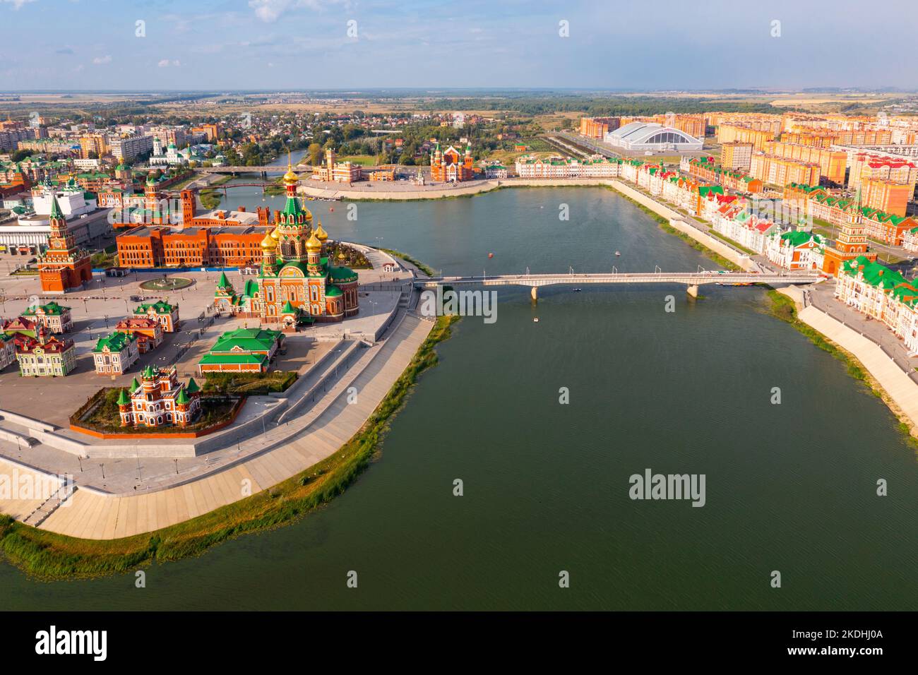 Aerial photo of YoshkarOla, Mari El Republic, Russia Stock Photo Alamy