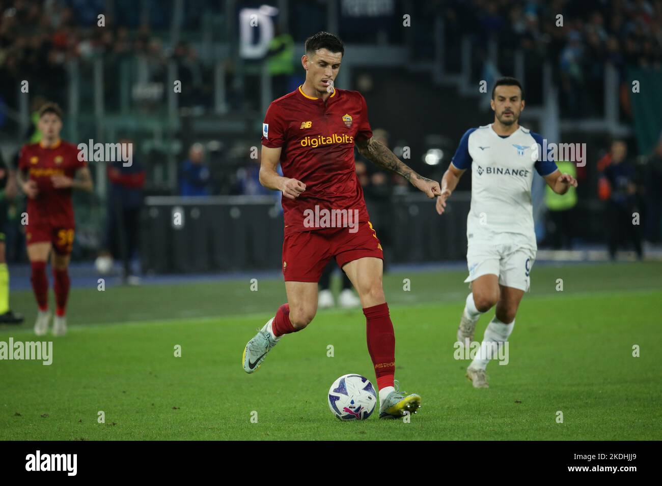 Futebol : Serie a 2022 2023 Jogo Dia 30 Como Roma Vs. Estádio Olímpico De  Calcio Udinês Em Roma Foto Editorial - Imagem de entre, abril: 275252301