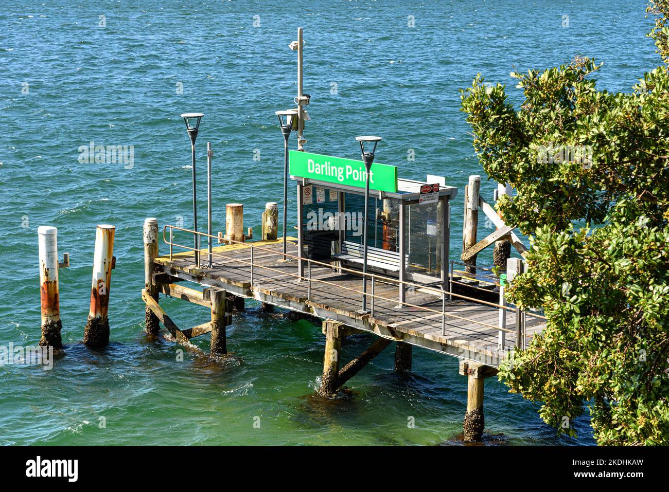 The Darling Point Ferry Wharf in Sydney, Australia Stock Photo Alamy