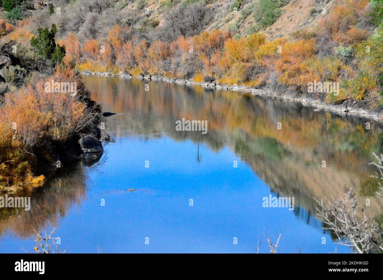Autumn Colors Along the Road to Taos, New Mexico Stock Photo Alamy