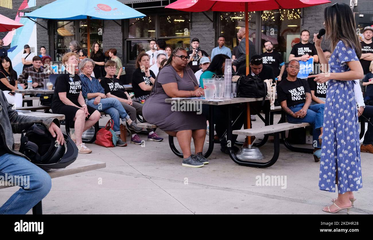 Atlanta, USA. 6th Nov, 2022. Secretary of State