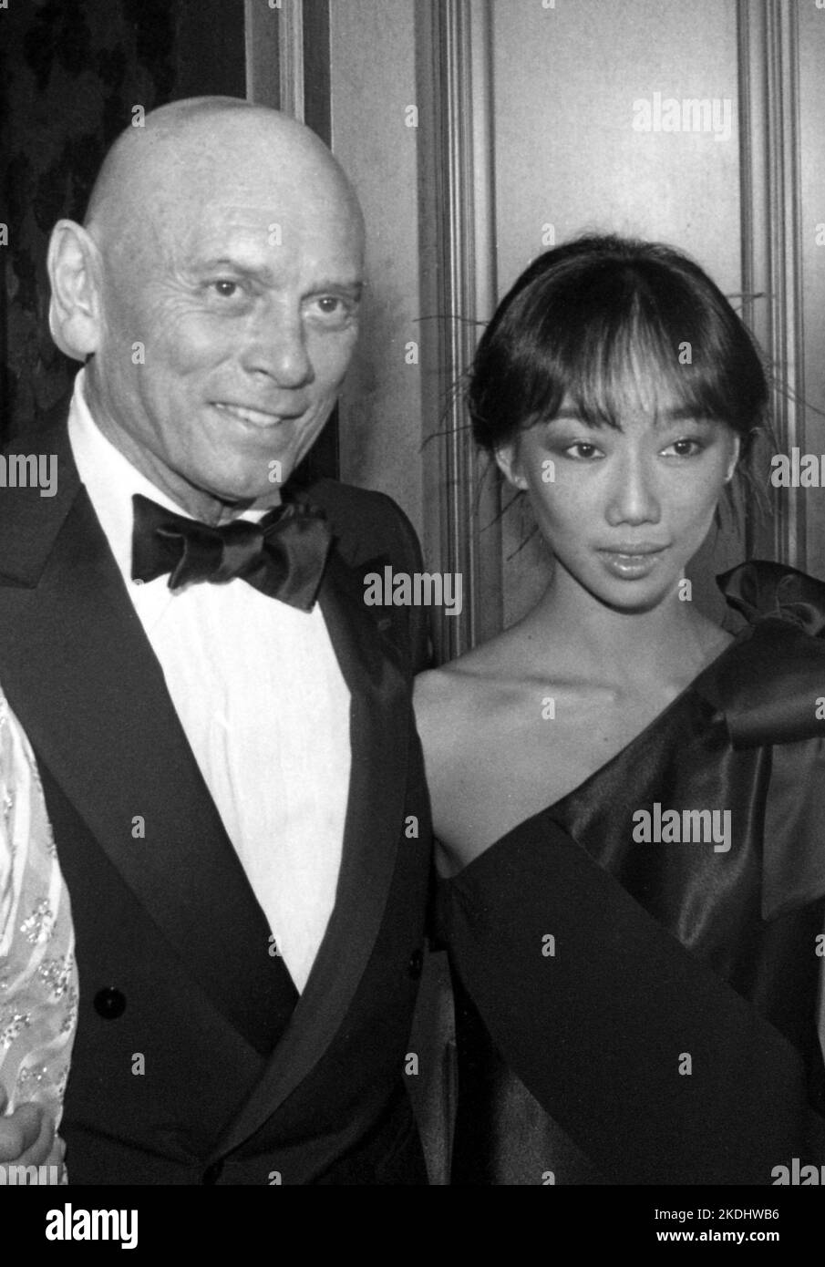 Yul Brynner and Kathy Lee at the after party for Yul Brynner's 4,000th