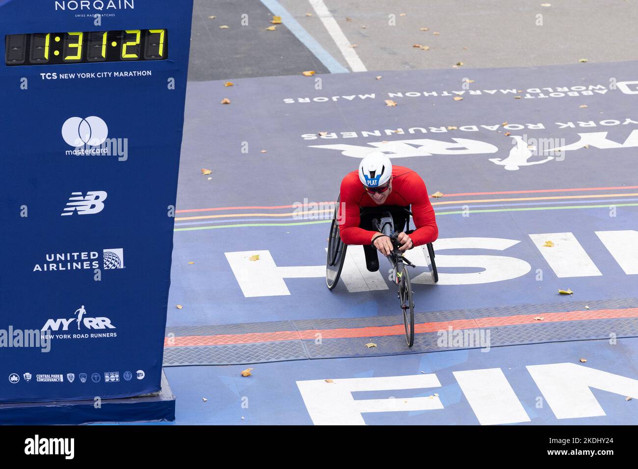 New York, USA. 06th Nov, 2022. Jerze Plat of Netherland winner of 3rd