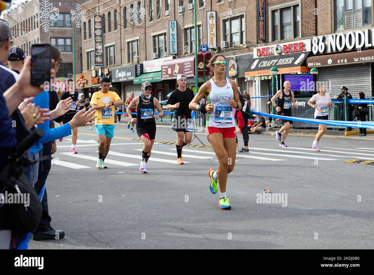Brooklyn, NY, USA. 6th Nov, 2022. The 2022 TCS New York City Marathon is at full capacity with