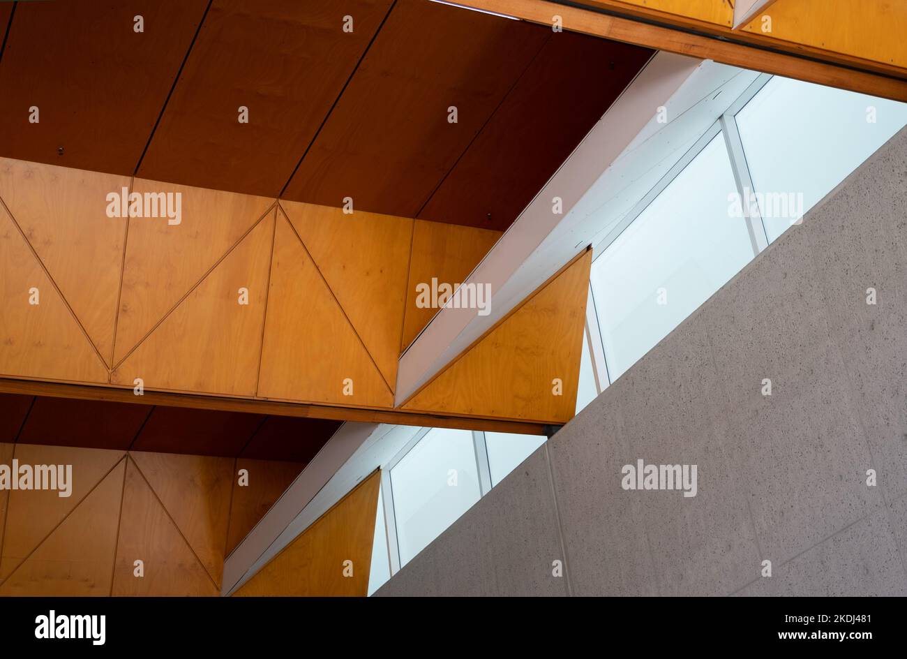 The entrance to the National Portrait Gallery, Canberra, ACT, Australia Stock Photo