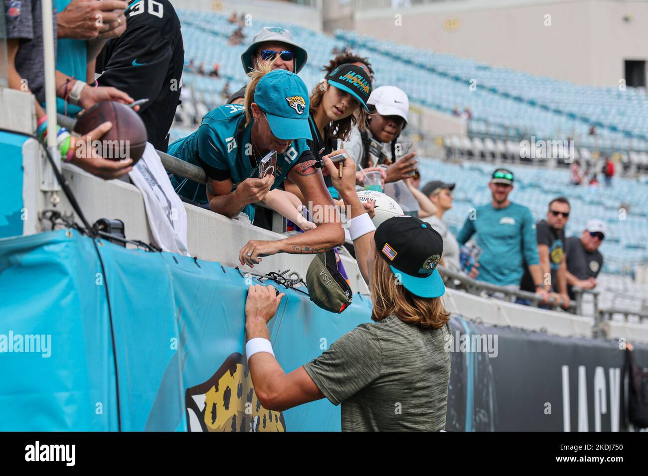 Saturday, November 6, 2022; Jacksonville, FL USA; Jacksonville Jaguars