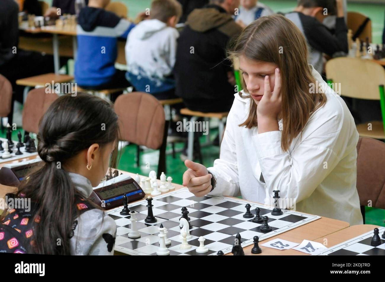 Chess Opening: Vienna Game Stock Photo - Alamy