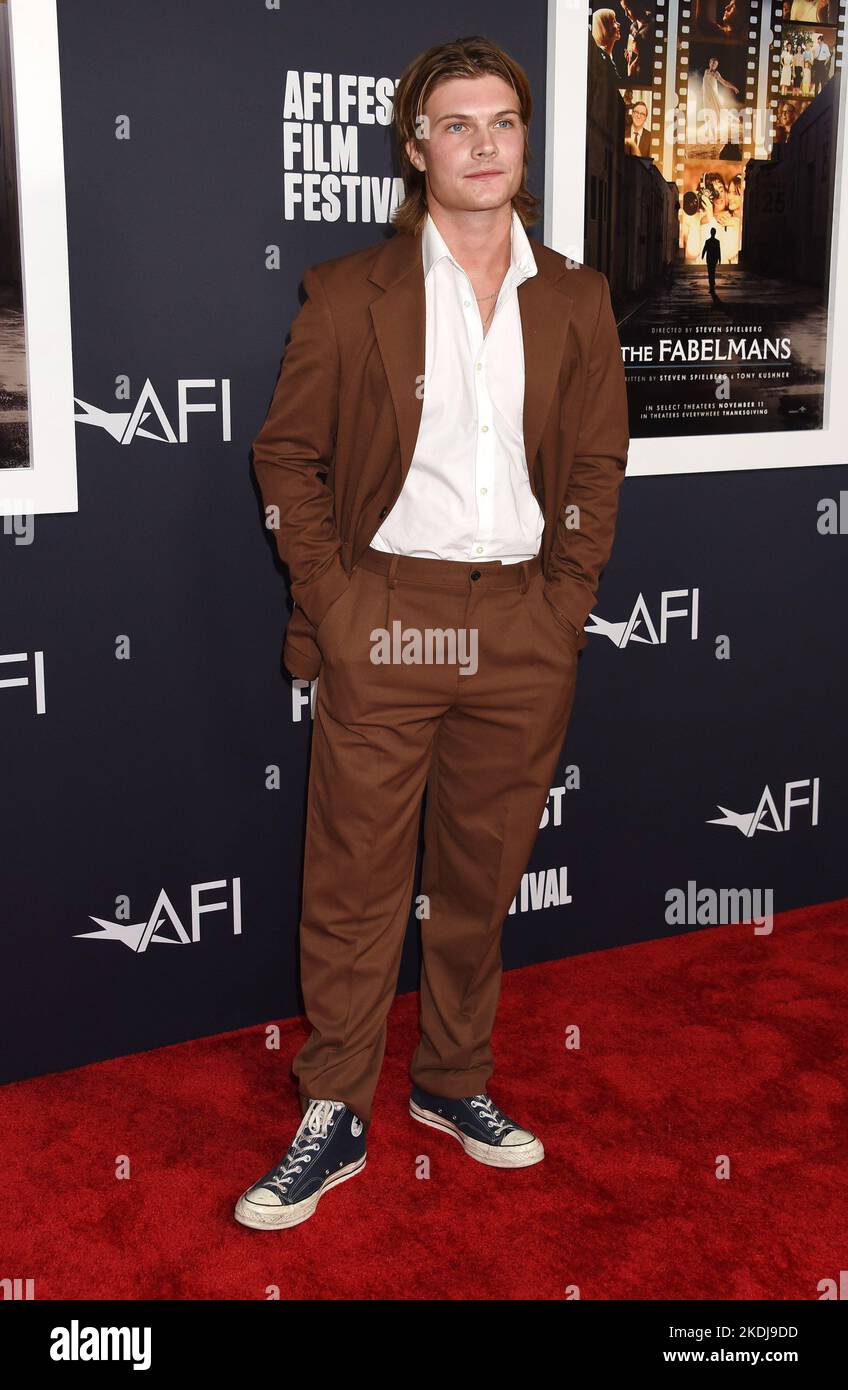 Hollywood, USA. 06th Nov, 2022. Sam Rechner arriving at the AFI FEST 2022 'The Fabelmans' Premiere held at the TCL Chinese Theatre in Hollywood, CA on November 6, 2022. © Janet Gough/AFF-USA.COM Credit: AFF/Alamy Live News Stock Photo