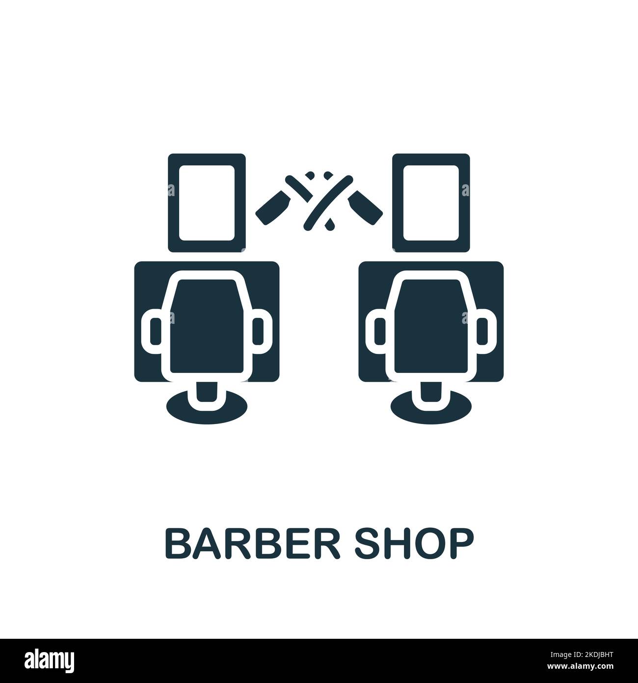 Barber shop icon hi-res stock photography and images - Alamy
