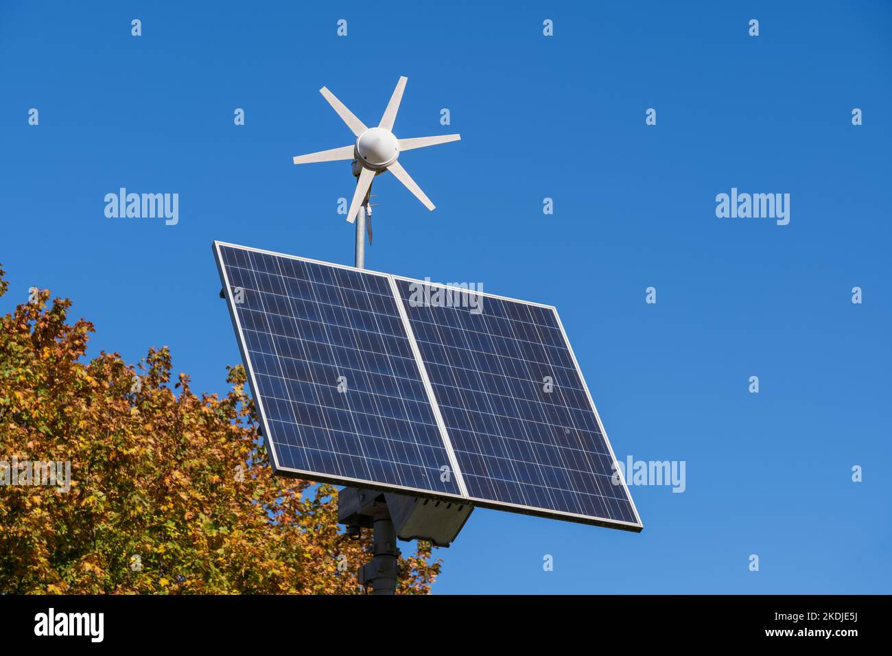 Solar panel and small windmill, wind turbine electric system, renewable