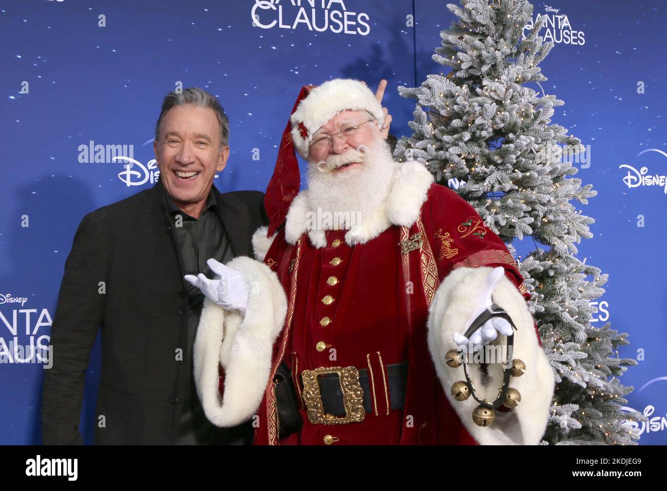 LOS ANGELES - NOV 6:  Tim Allen, Santa Claus at The Santa Clauses Premiere Screening at Walt Disney Studios on November 6, 2022 in Burbank, CA Stock Photo