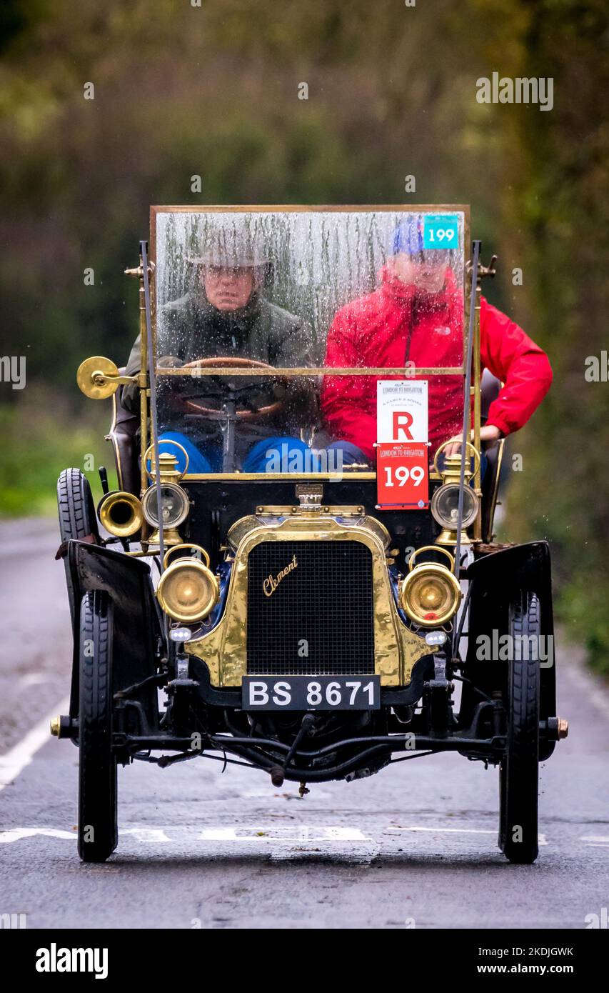 Over 300 vehicles, all built before 1905 take part in the Worlds