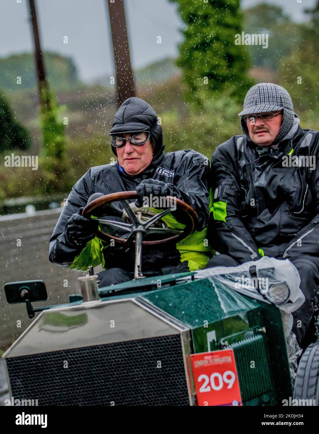 Over 300 vehicles, all built before 1905 take part in the Worlds