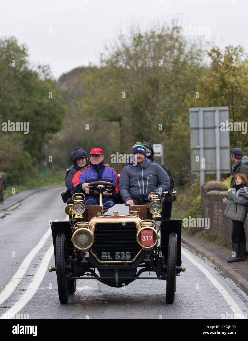Over 300 vehicles, all built before 1905 take part in the Worlds