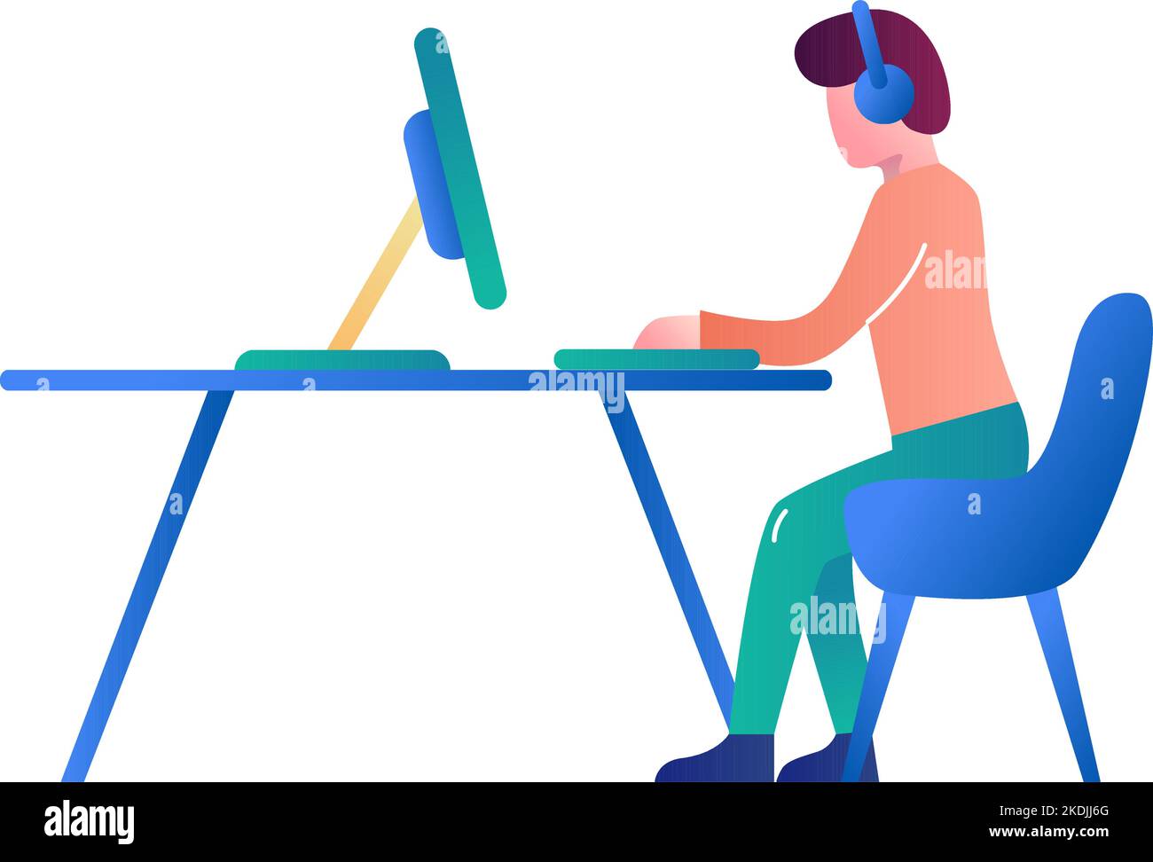 Customer support service icon vector call center Stock Vector Image ...