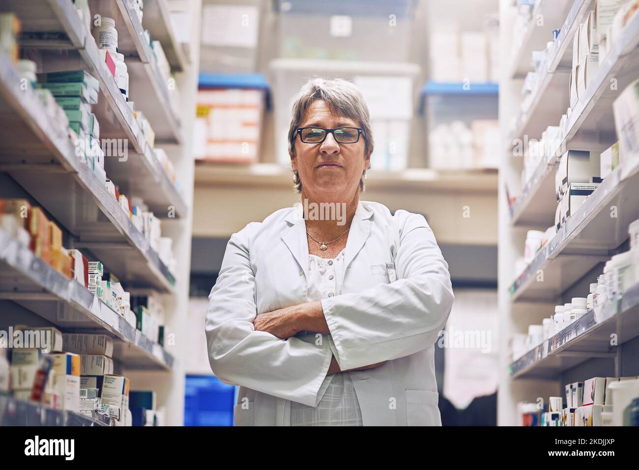 Candid female pharmacist hi-res stock photography and images - Alamy