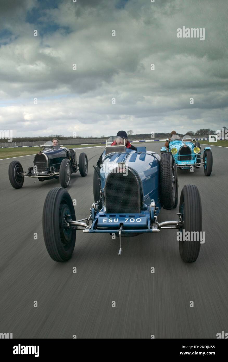 Blue french vintage racing car hi-res stock photography and images - Alamy