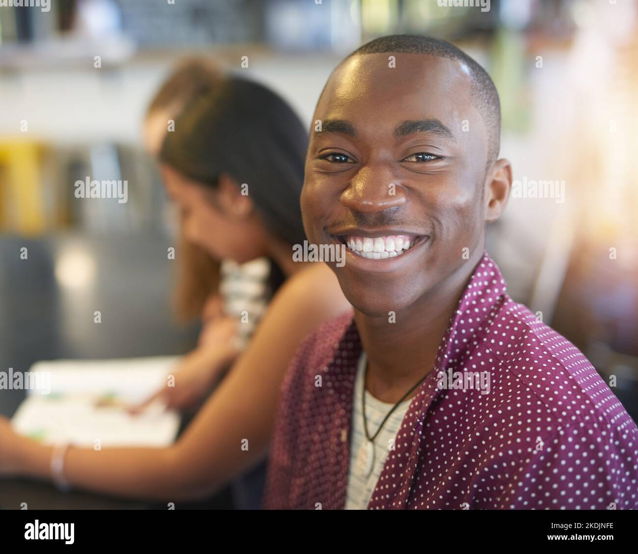 Im loving the student life. Portrait of a group of happy students ...