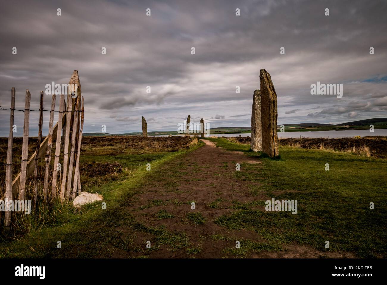 Ring of Brodgar #2 Stock Photo