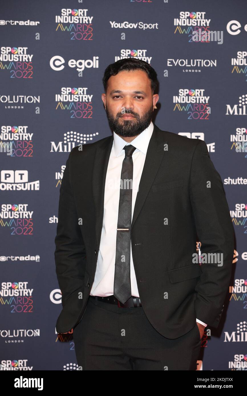 Azim Rafiq Azeem Rafiq attends Sport Industry Awards at Battersea Evolution in ...