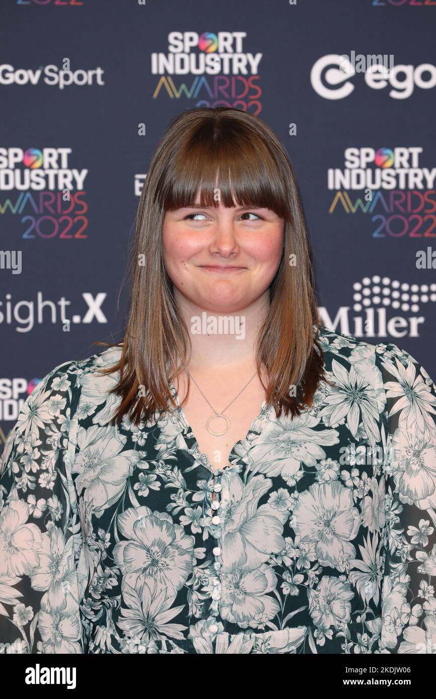 Millie Knight attends Sport Industry Awards at Battersea Evolution in