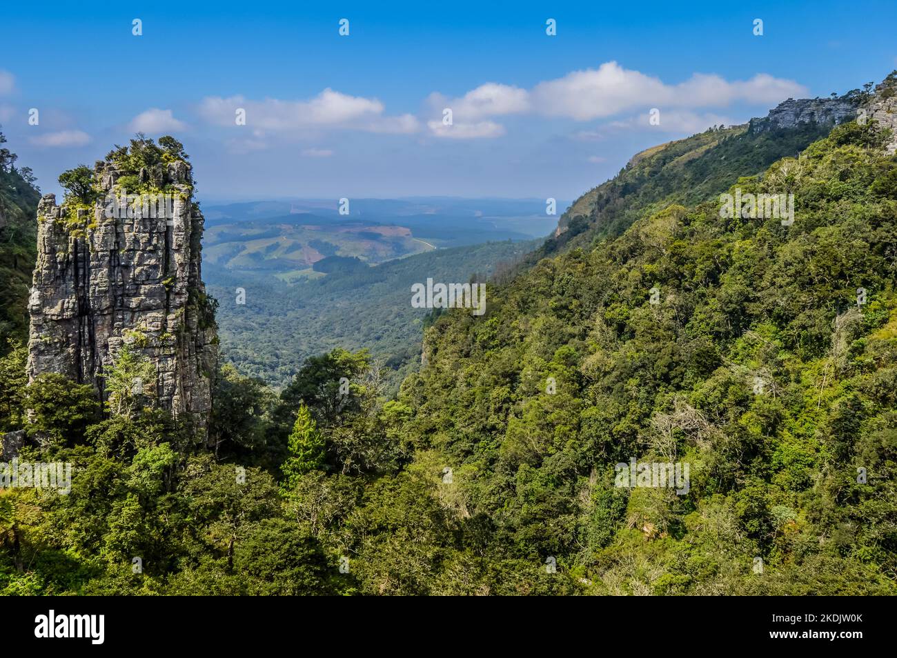 Pinacle Rack The Pinnacle rock a very tall quartzite rock in Graskop Mpumalanga ...