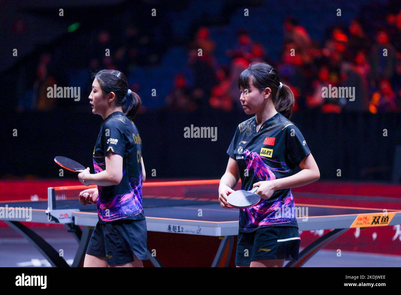 Chinese table tennis player Chen Meng defeated Chinese table tennis