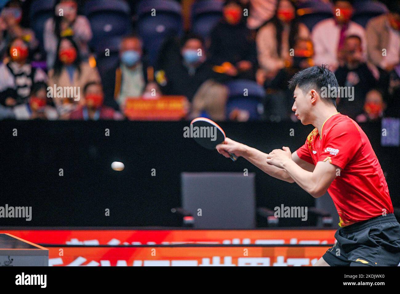 Chinese table tennis player Ma Long defeated Taiwanese table tennis