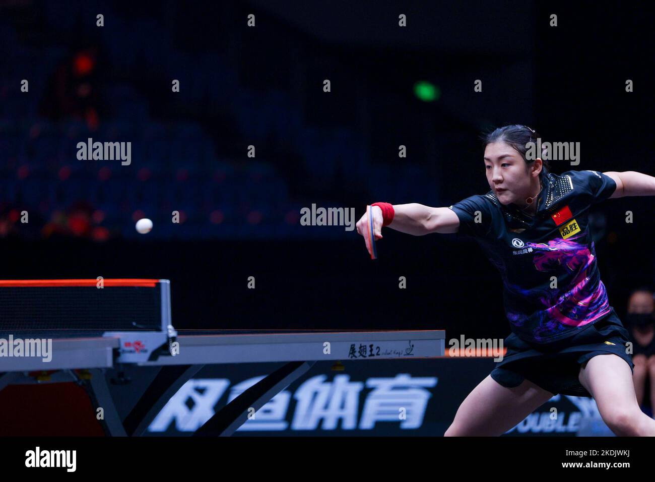 Chinese table tennis player Chen Meng defeated Chinese table tennis