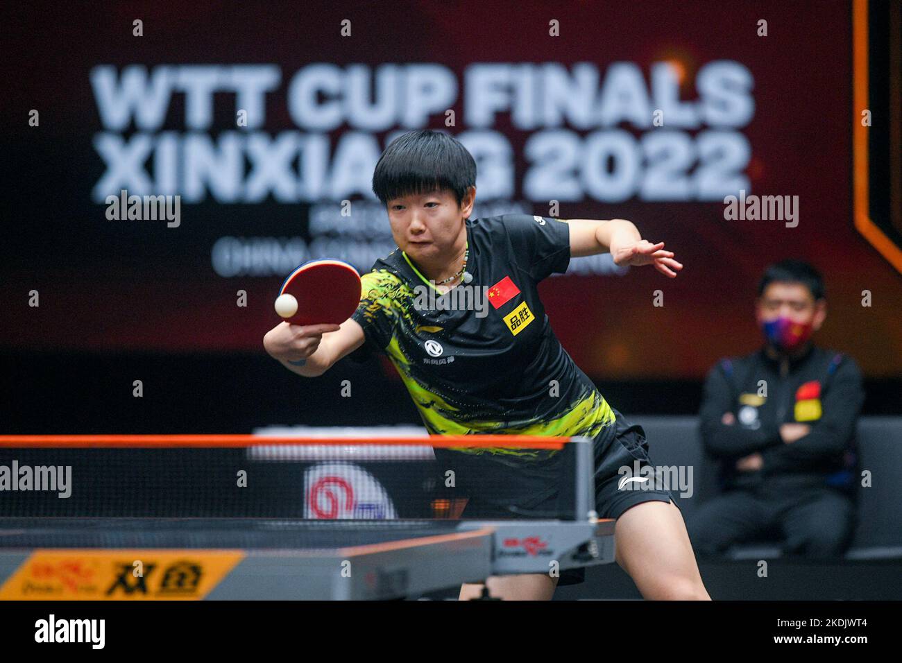 Chinese table tennis player Sun Yingsha defeated Japanese table tennis