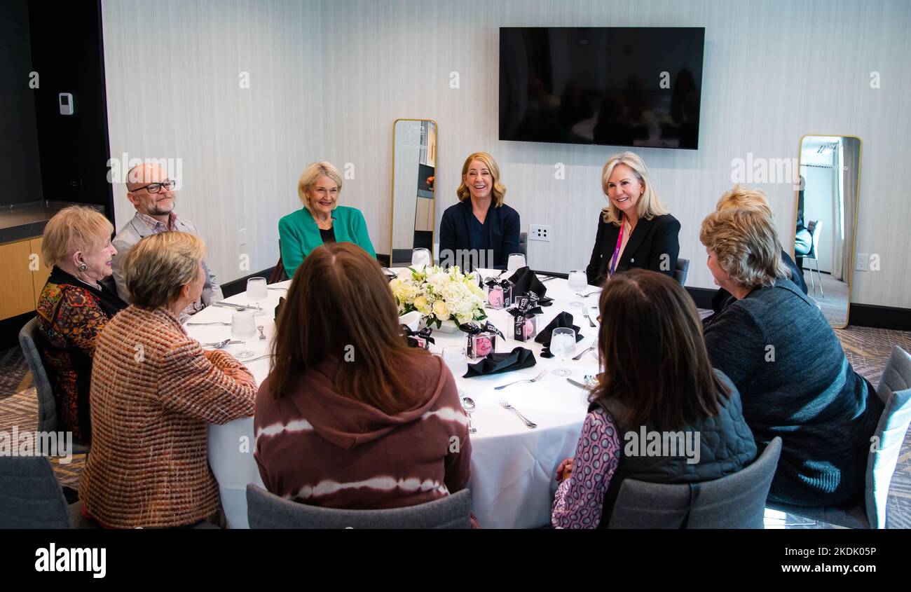 Chris Evert WTA Charities Luncheon at the 2022 WTA Finals Fort Worth