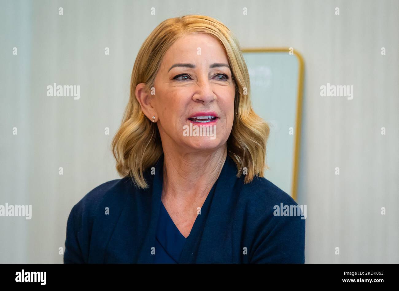 Chris Evert WTA Charities Luncheon at the 2022 WTA Finals Fort Worth tennis tournament on November 5, 2022 in Fort Worth, United States - Photo: Rob Prange/DPPI/LiveMedia Stock Photo