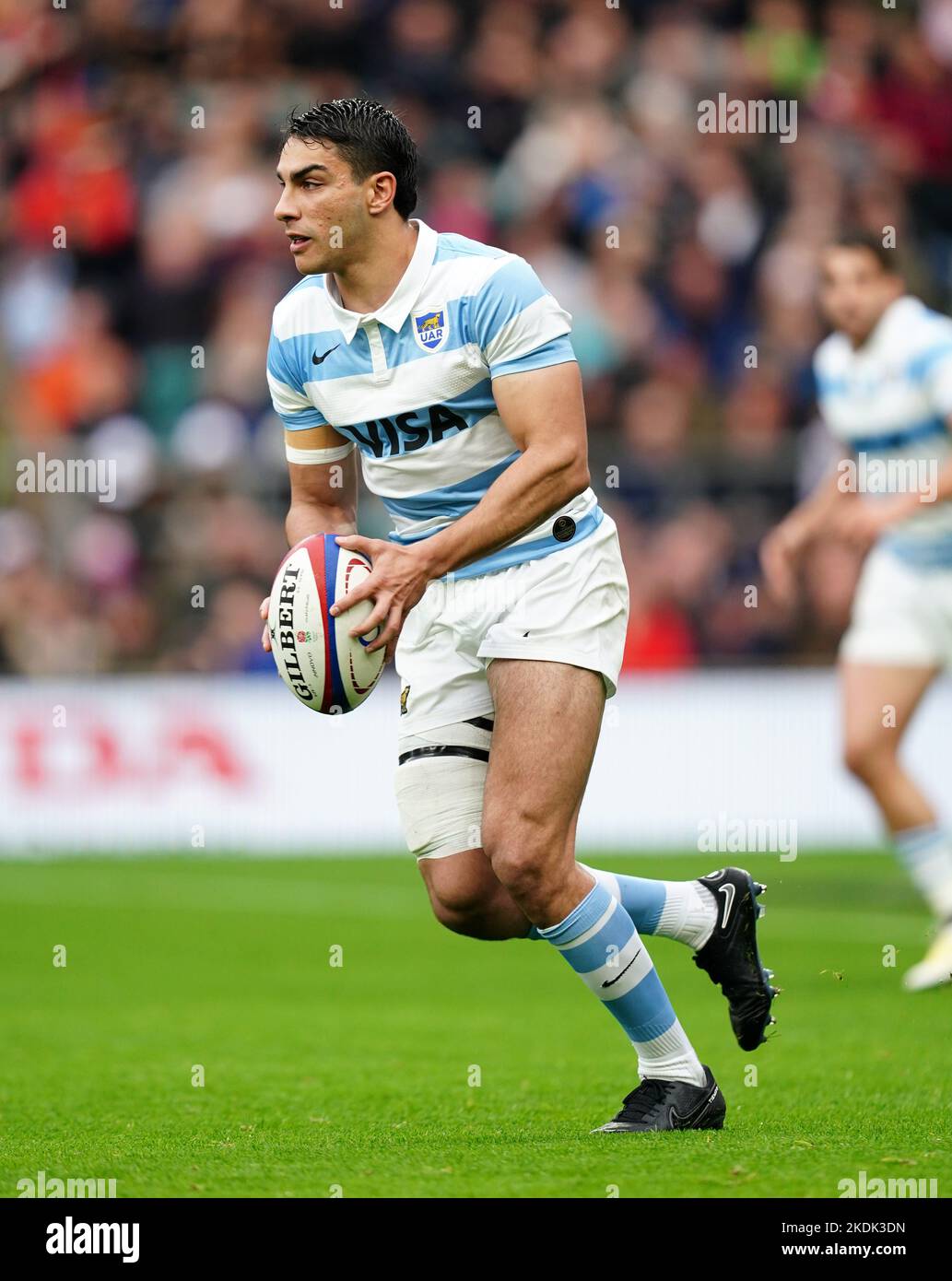 Argentina's Santiago Carreras during the Autumn International match at