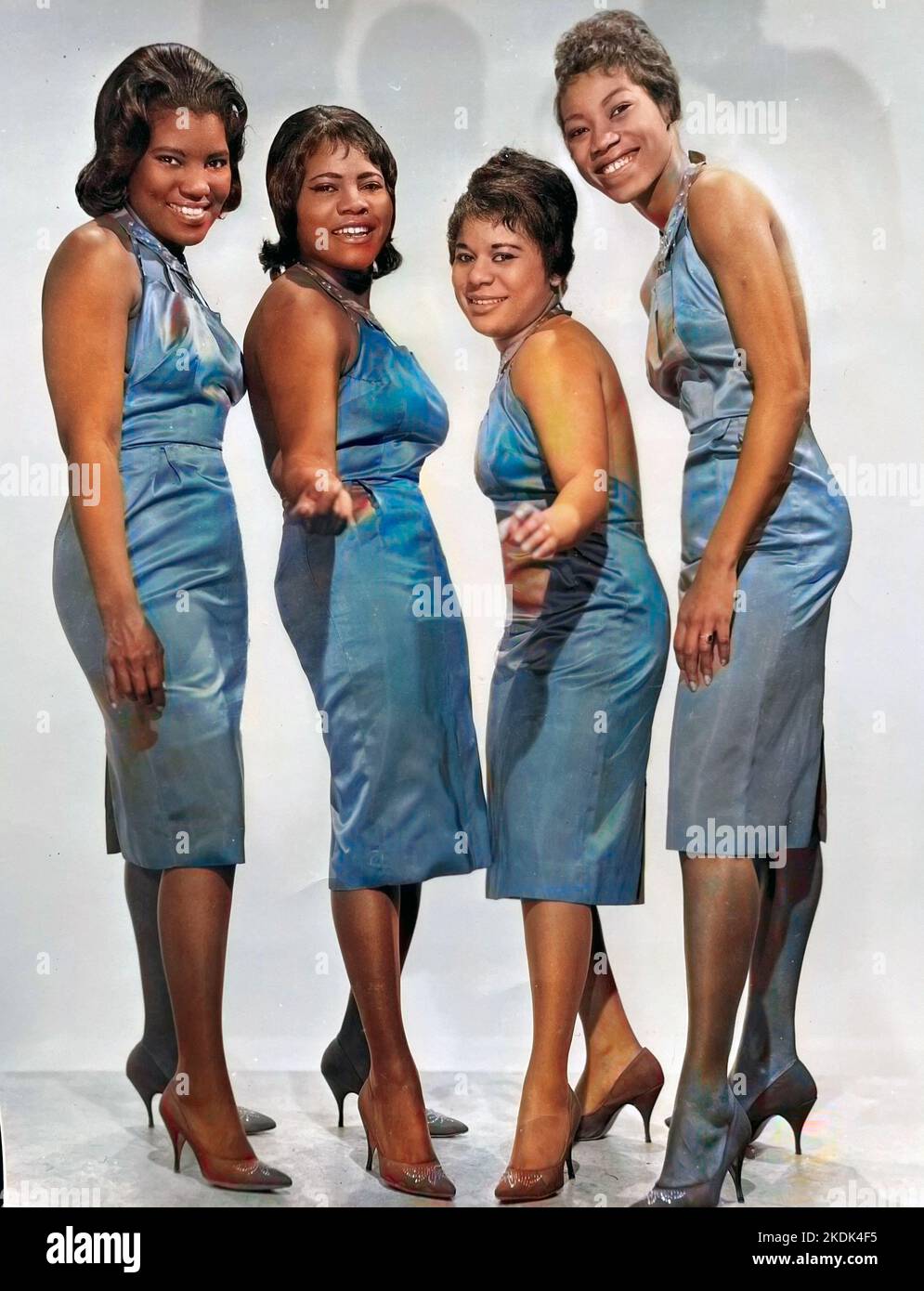 THE RAELETTES Promotional photo of American vocal group bakers for Ray ...