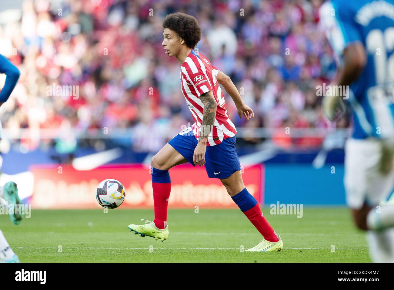 Axel Witsel of Atletico de Madrid during the Spanish championship La