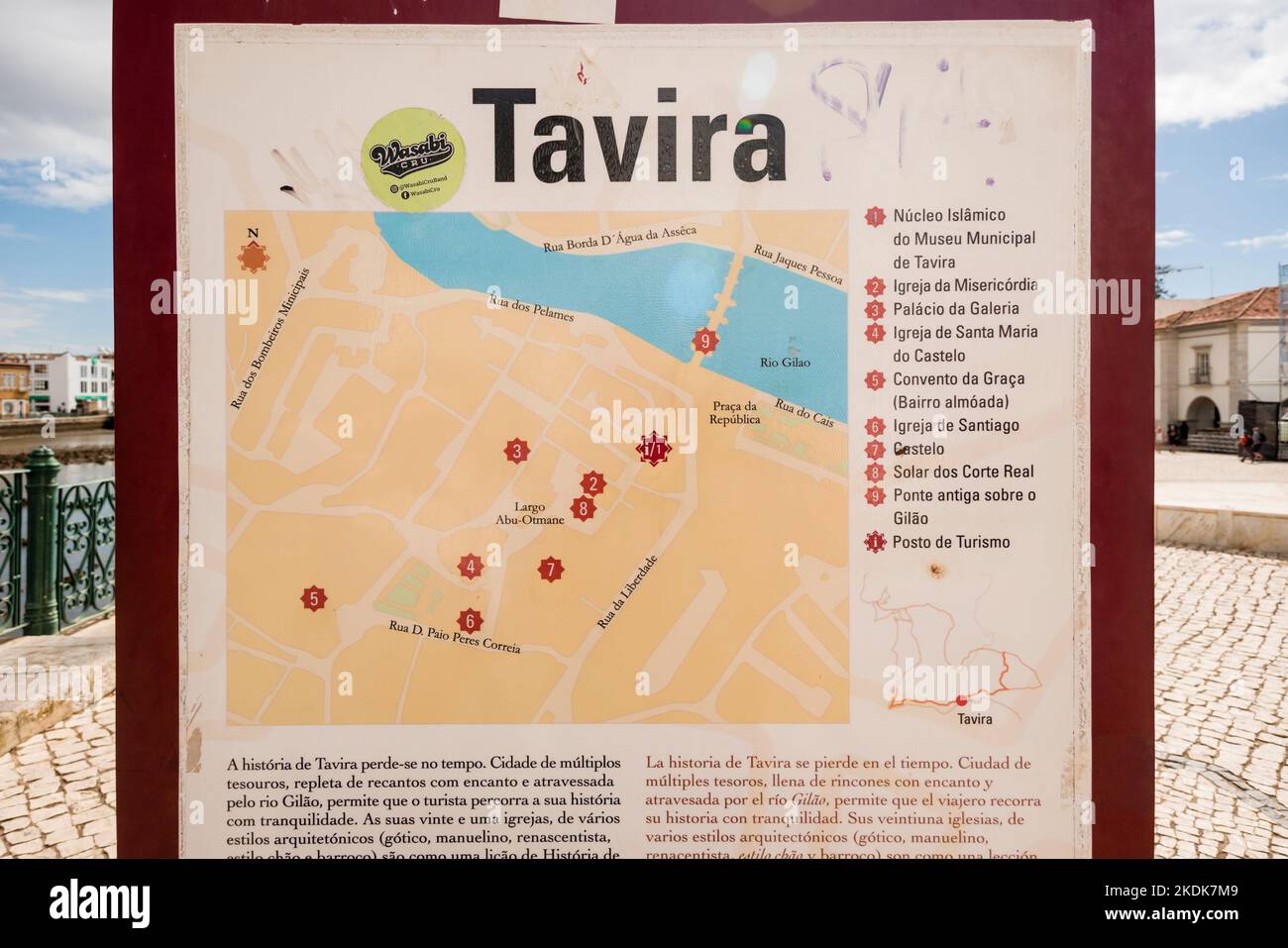 MAPA TURÍSTICO ALGARVE PORTUGAL – Trip Time