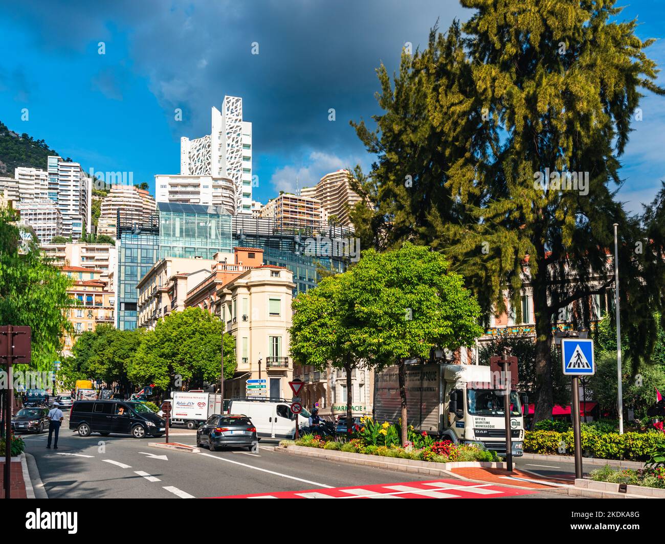 Avenue de la Porte Neuve, Principality of Monaco, Monaco, French