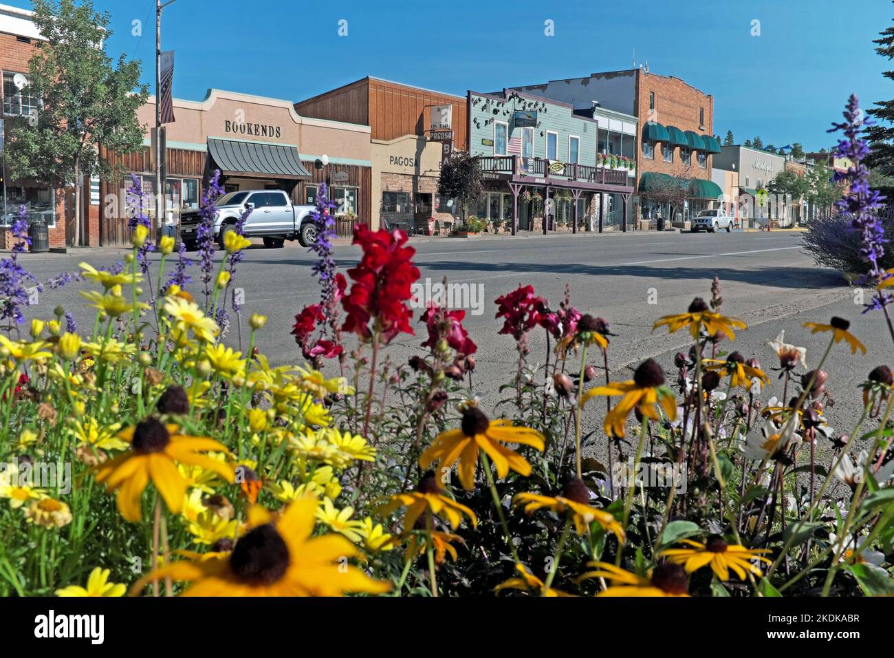 Pagosa springs downtown scenic hi res stock photography and images alamy